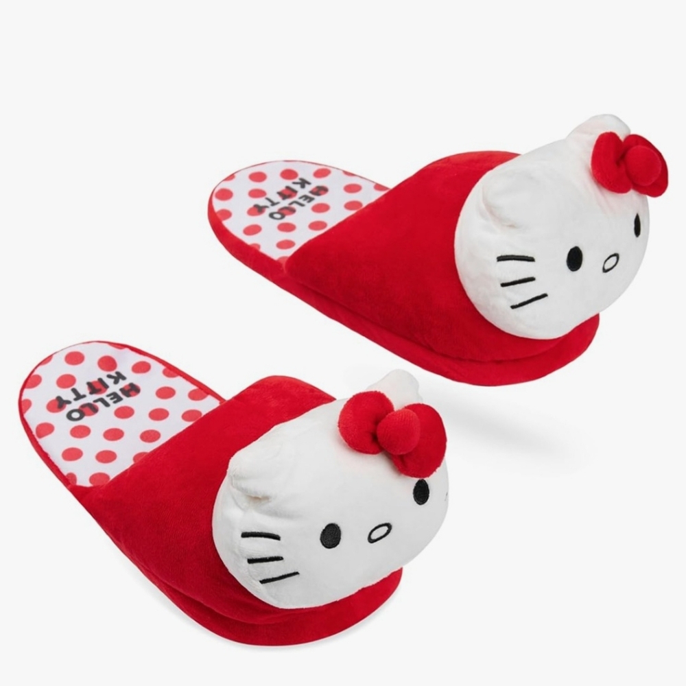 Hello Kitty Red Slippers